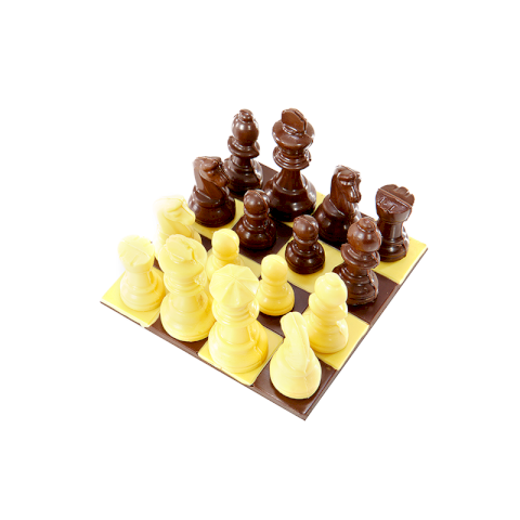 Figuren aus Schokolade - Schach