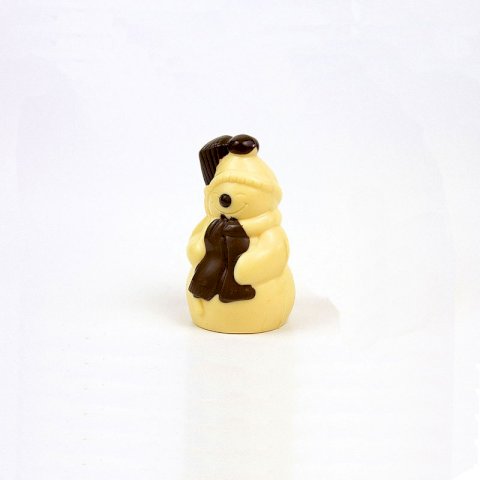 Figur aus Schokolade - Schneemann